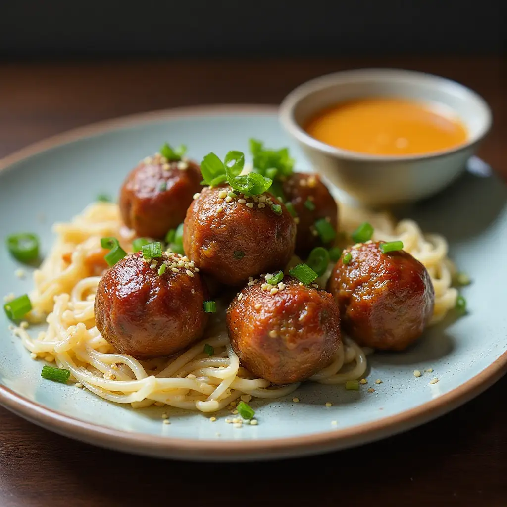 Bulgogi Meatballs
