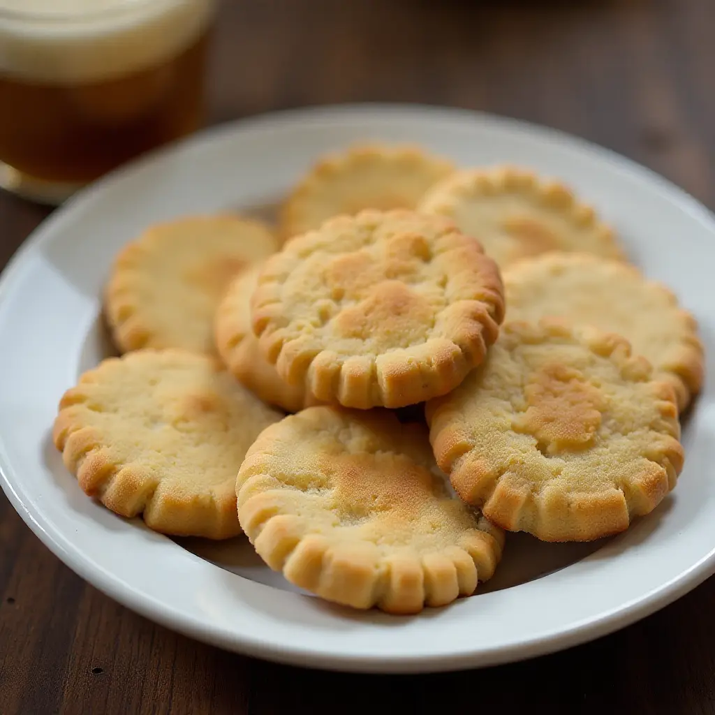 Maple Shortbread Cookies