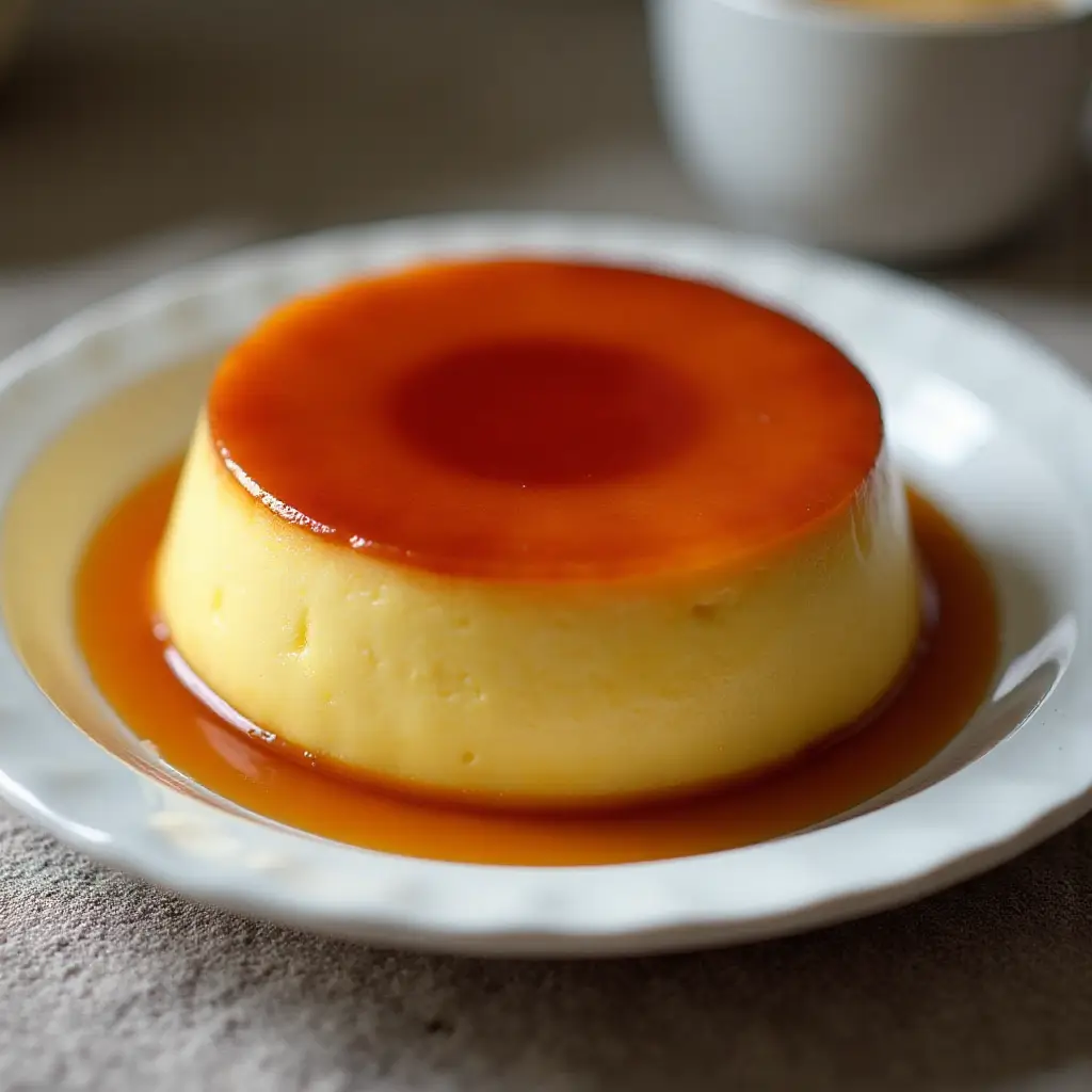 Caramel-Glazed Flan