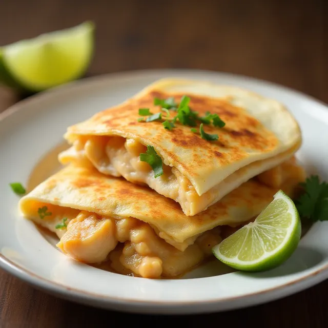 Margarita Chicken Quesadillas