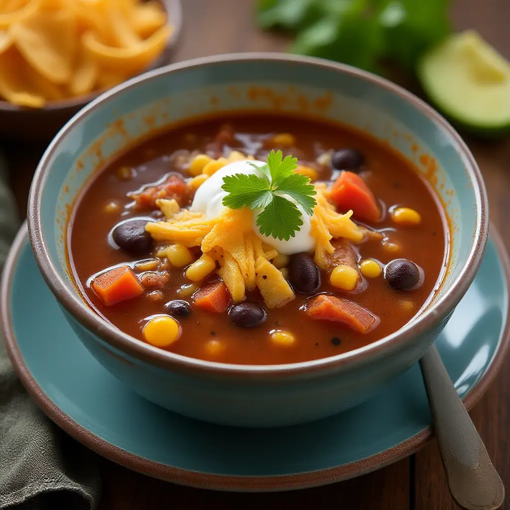 5-Ingredient Tortilla Soup