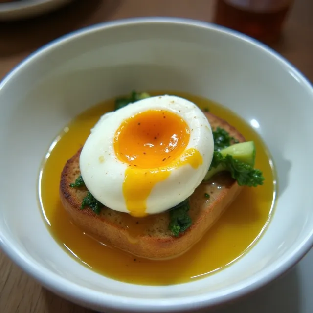 Sous Vide Poached Eggs