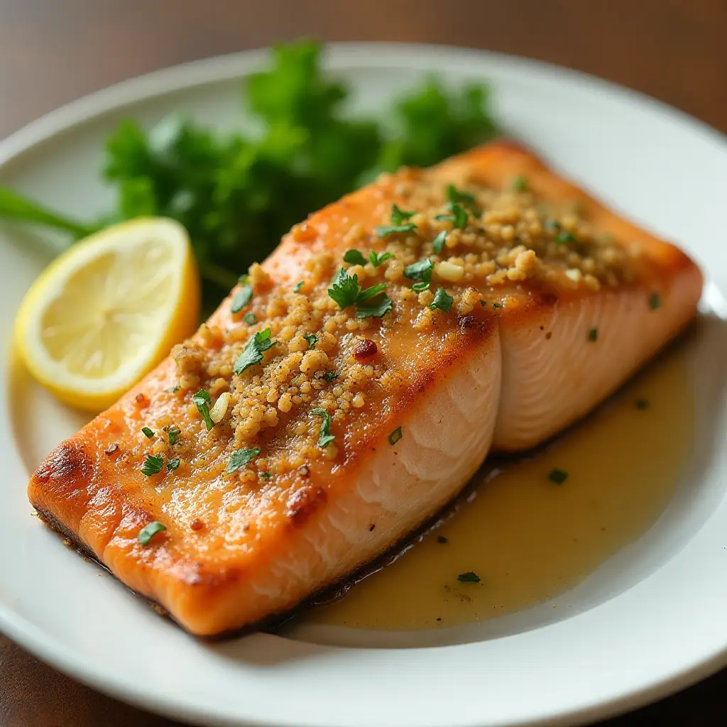 Baked Dijon Salmon