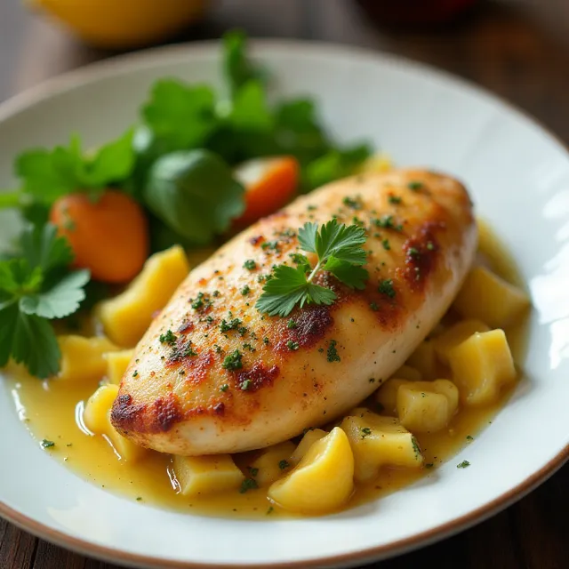 Simple Lemon Herb Chicken
