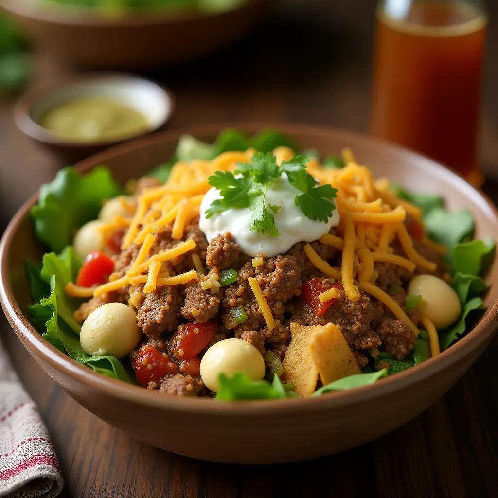 Italian Taco Salad