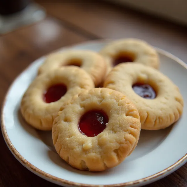 Swedish Jam Cookies