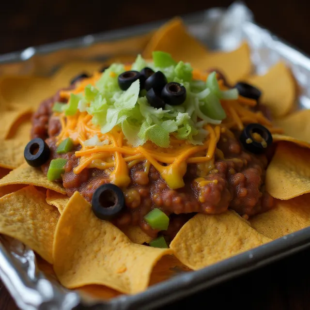 Aaron's Famous Vegetarian Nachos