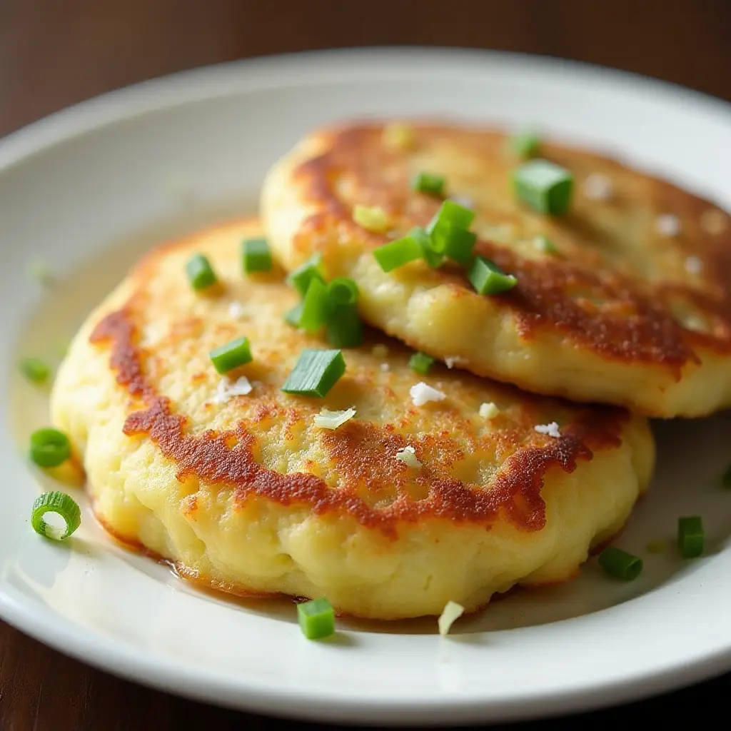 Kicked-Up Potato Pancakes