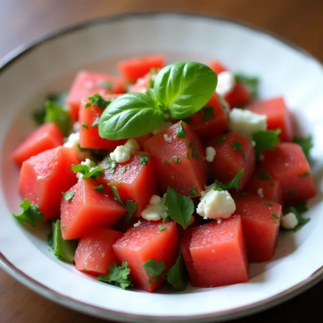 Watermelon Feta Salad