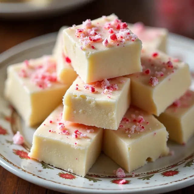 Candy Cane Fudge