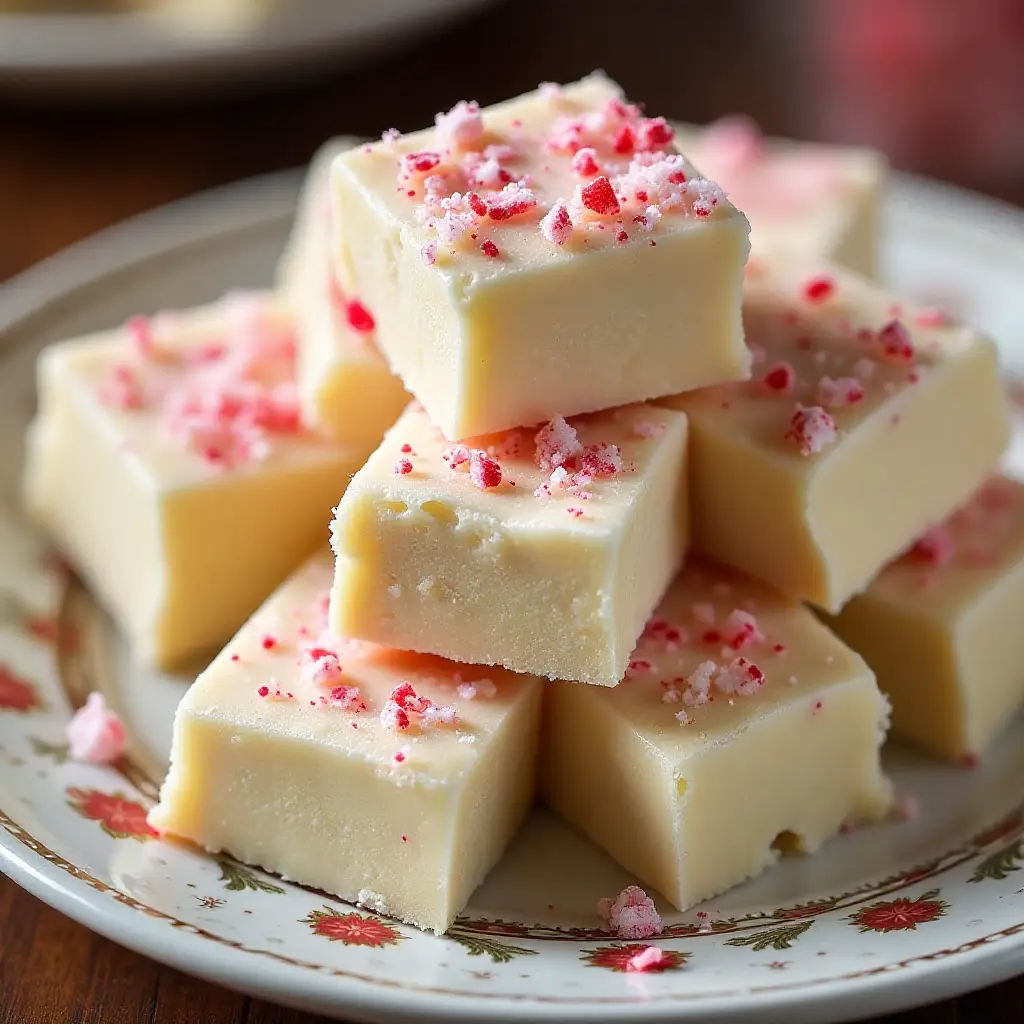 Candy Cane Fudge