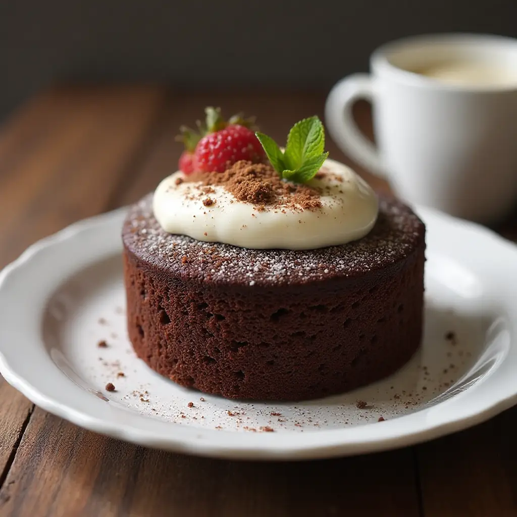 Easy Microwave Chocolate Cake