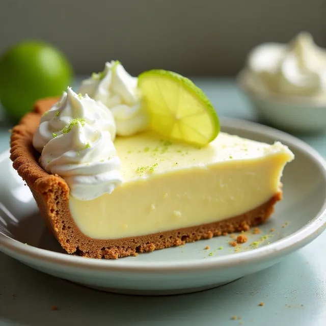 Tarte au citron vert
