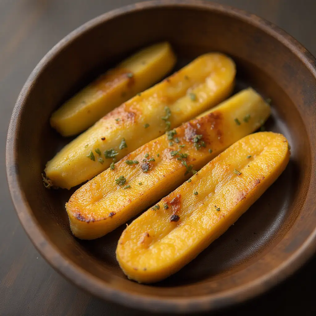 Air Fryer Roasted Bananas