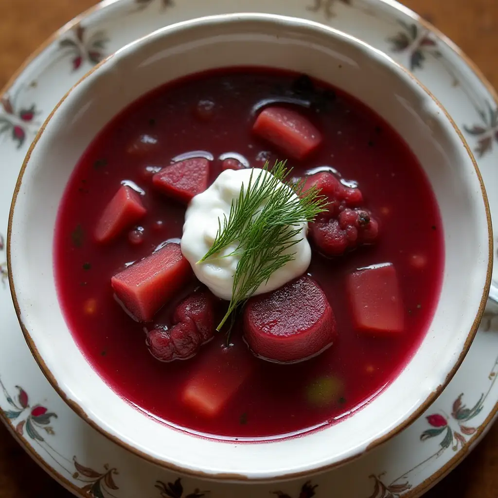 Borscht with Meat