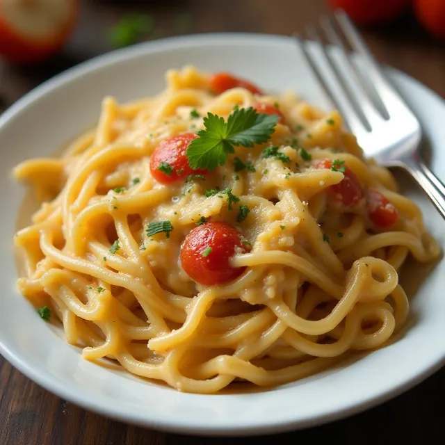Quick and Easy Chicken Spaghetti