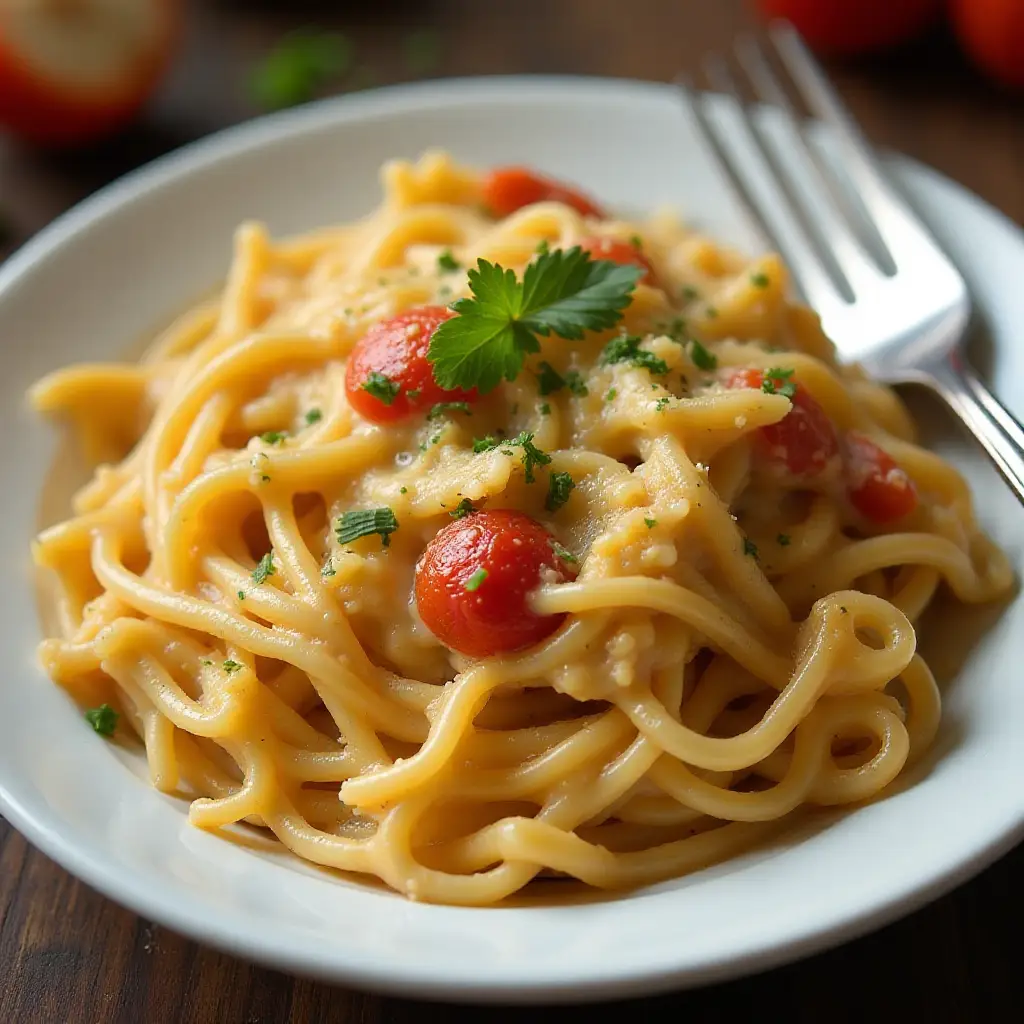 Quick and Easy Chicken Spaghetti