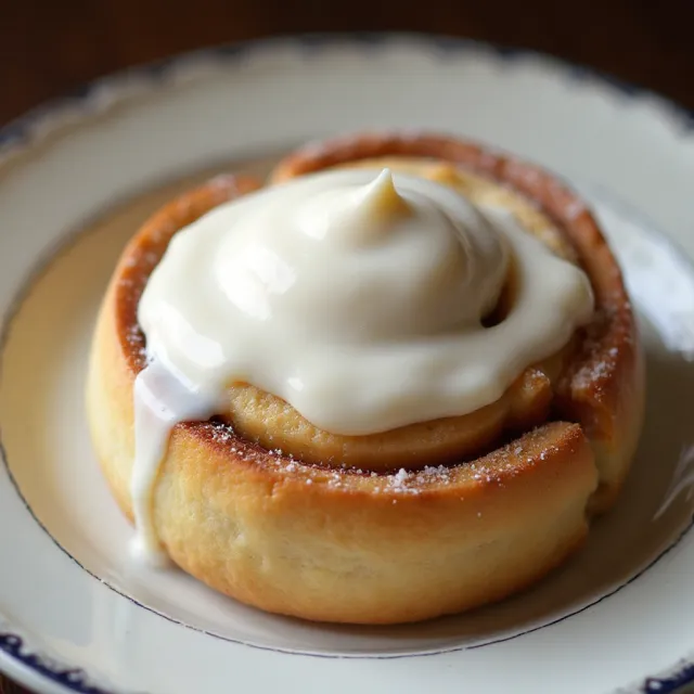 Perfect Cinnamon Roll Icing