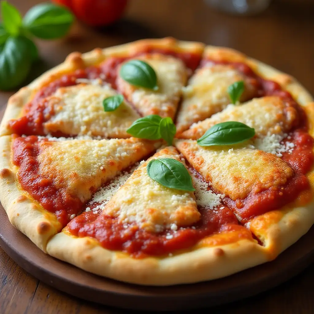 Chicken Parmesan Pizza
