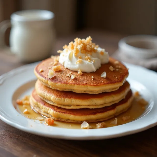Carrot Cake Pancakes
