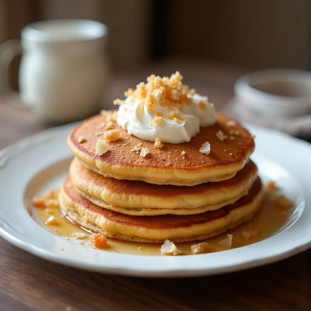 Carrot Cake Pancakes