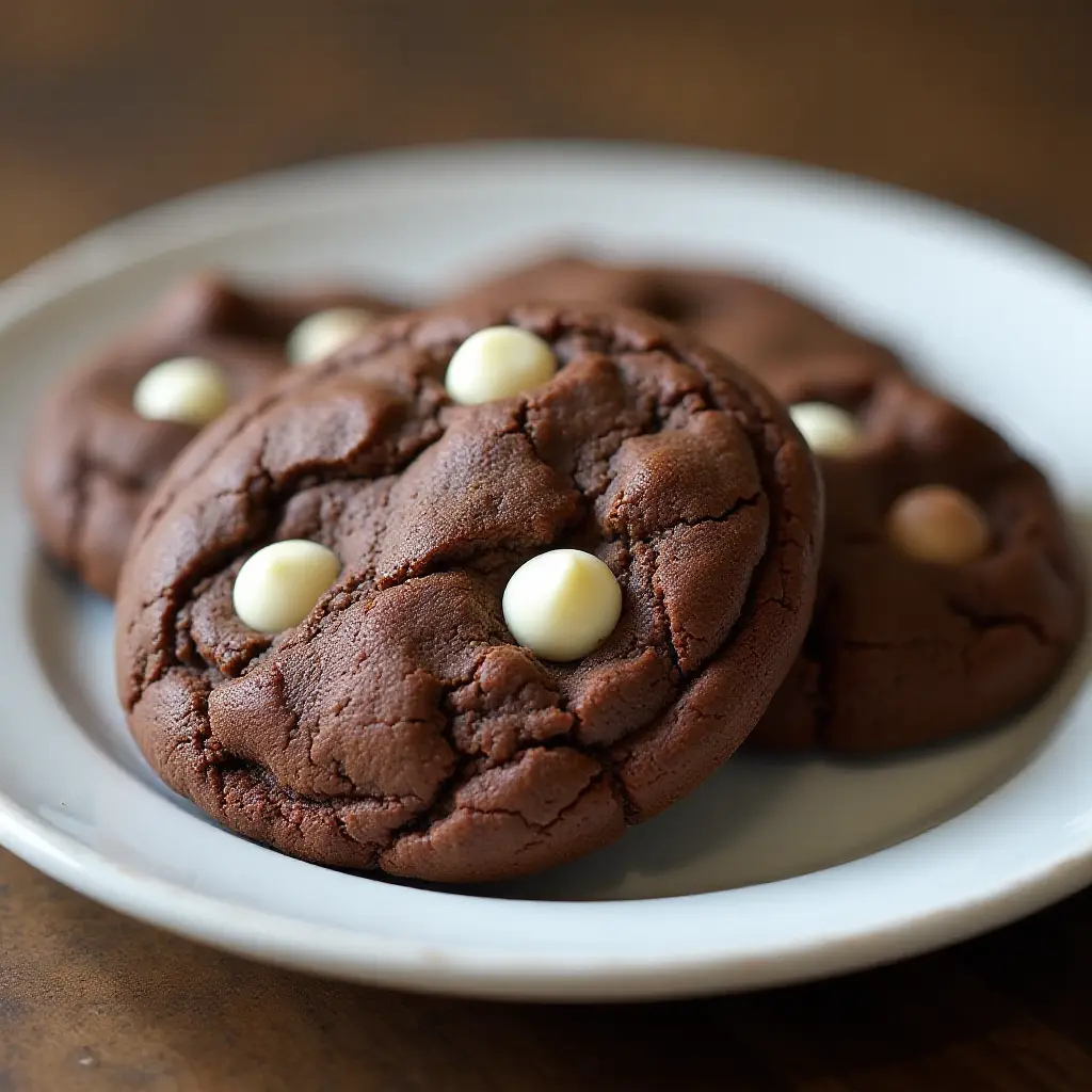 White Chocolate, Chocolate Cookies