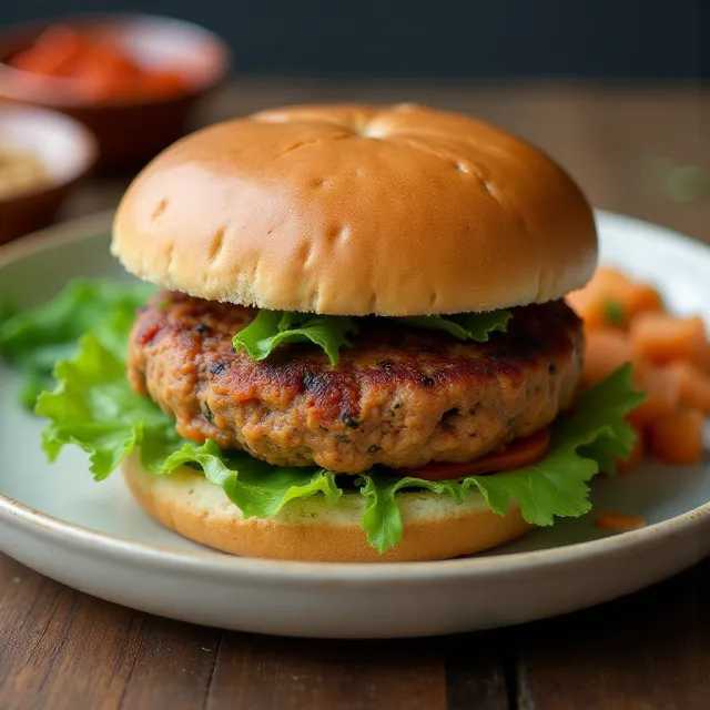 Vegan Black Bean Burgers