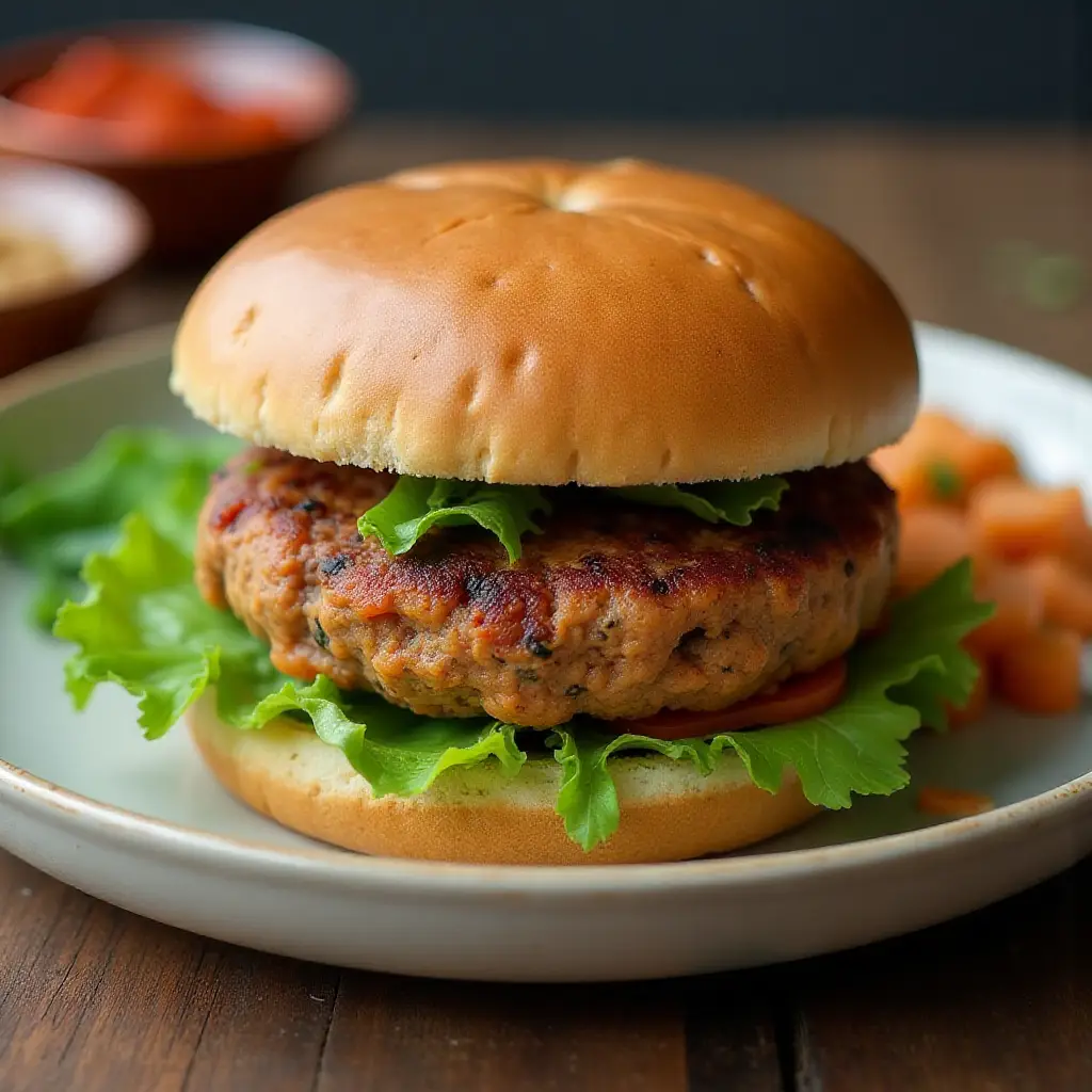 Vegan Black Bean Burgers