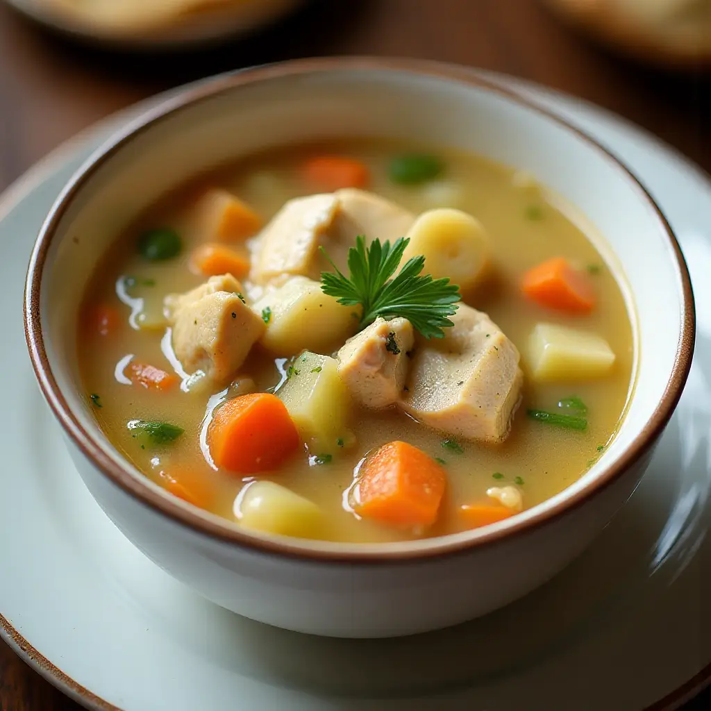 Chicken Pot Pie Soup