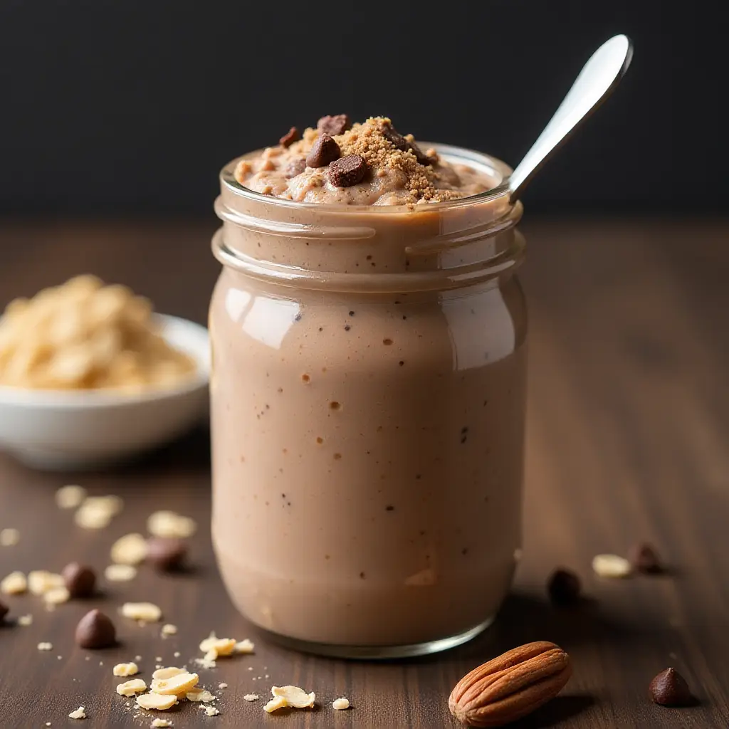 Peanut Butter Chocolate Overnight Oats