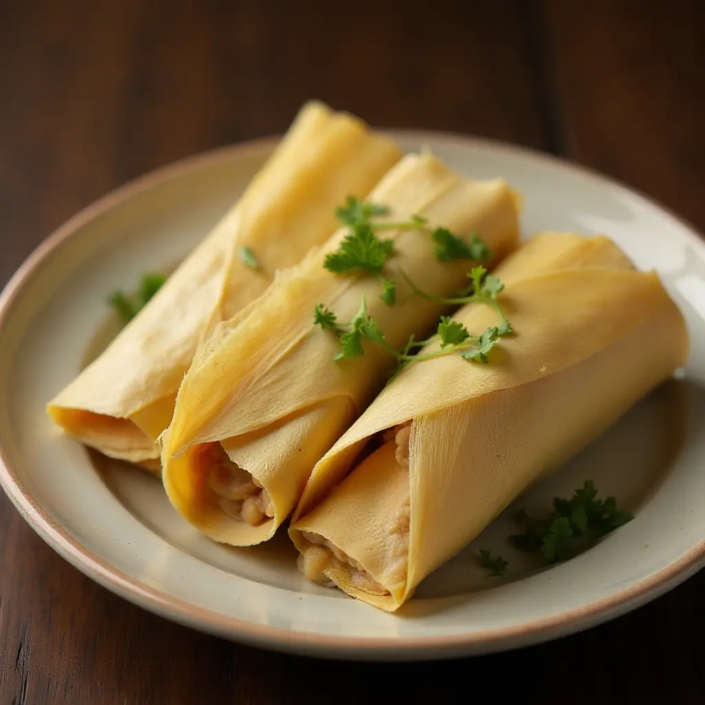 Leftover Turkey Tamales