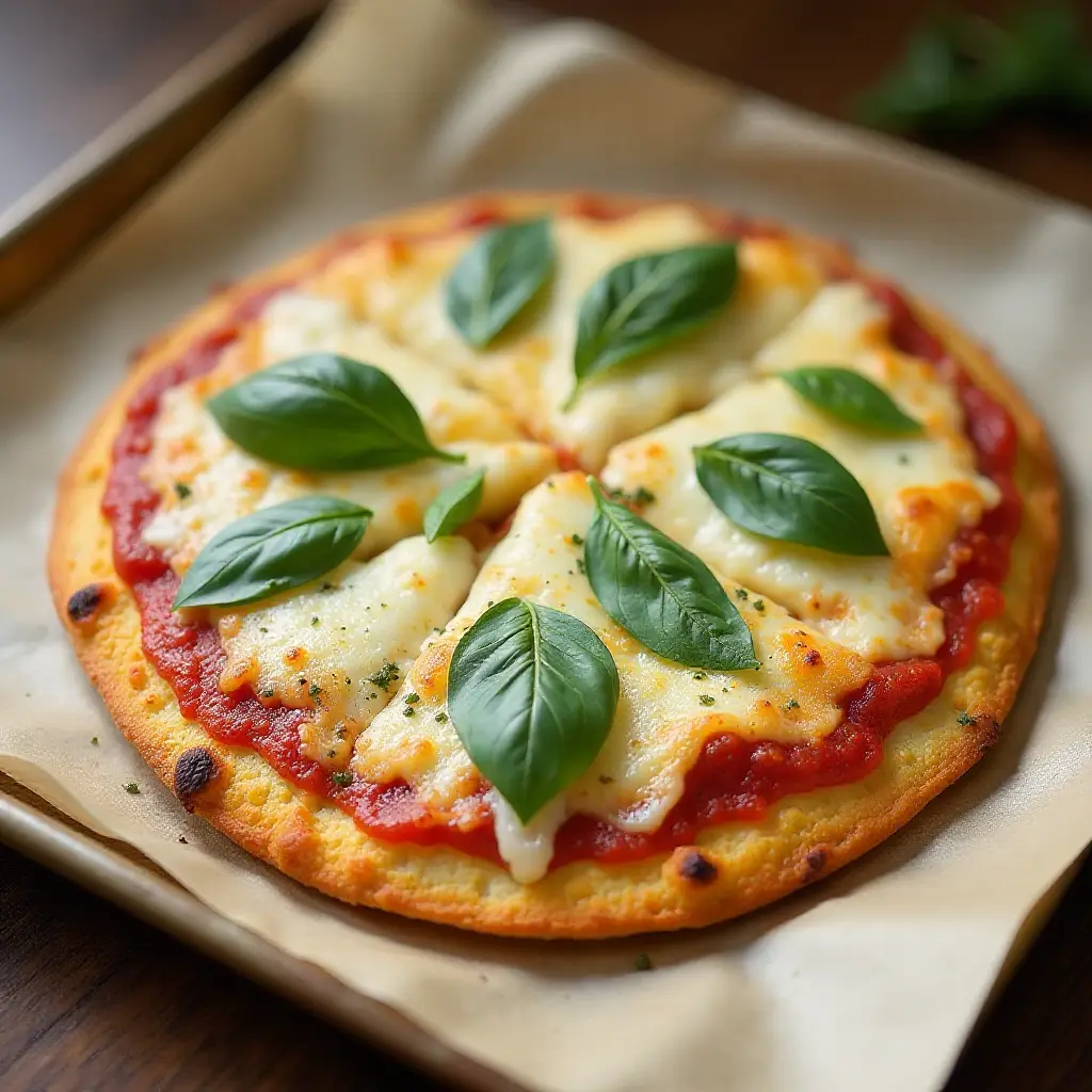 Keto Chicken Crust Pizza