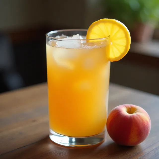 Iced Peach Tea Lemonade