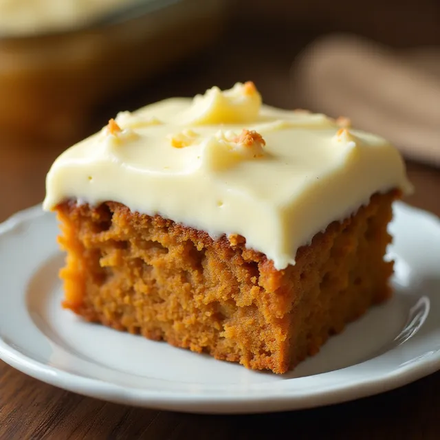 Carrot Cake with Pineapple Cream Cheese Frosting