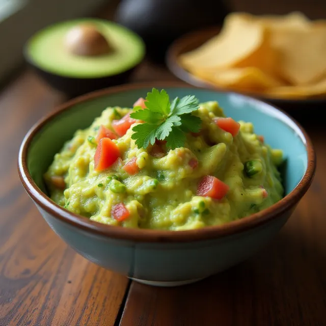 Traditional Mexican Guacamole