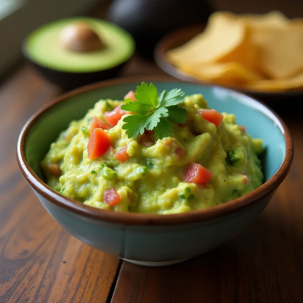 Traditional Mexican Guacamole
