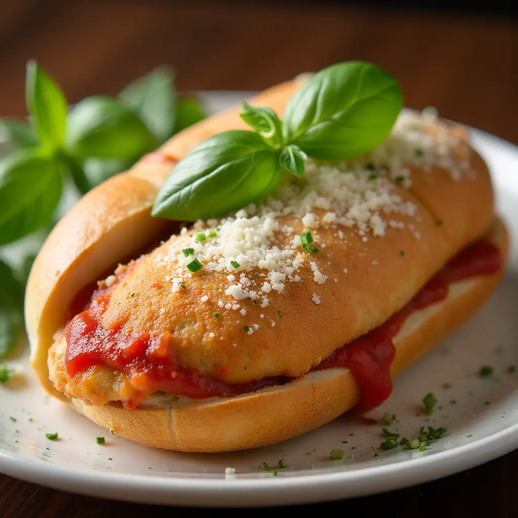 Chicken Parm Sub Sandwiches