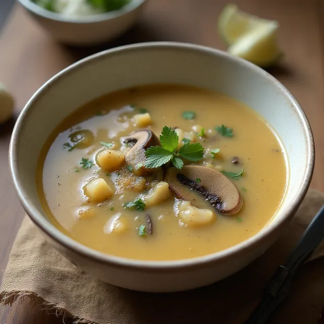 Vegan Gluten-Free Mushroom Soup
