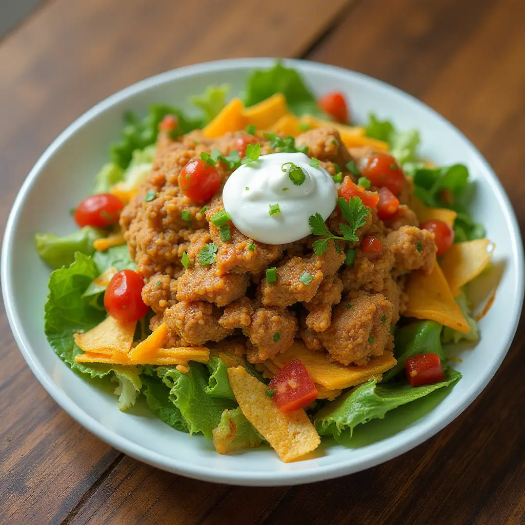 Quick Turkey Taco Salad