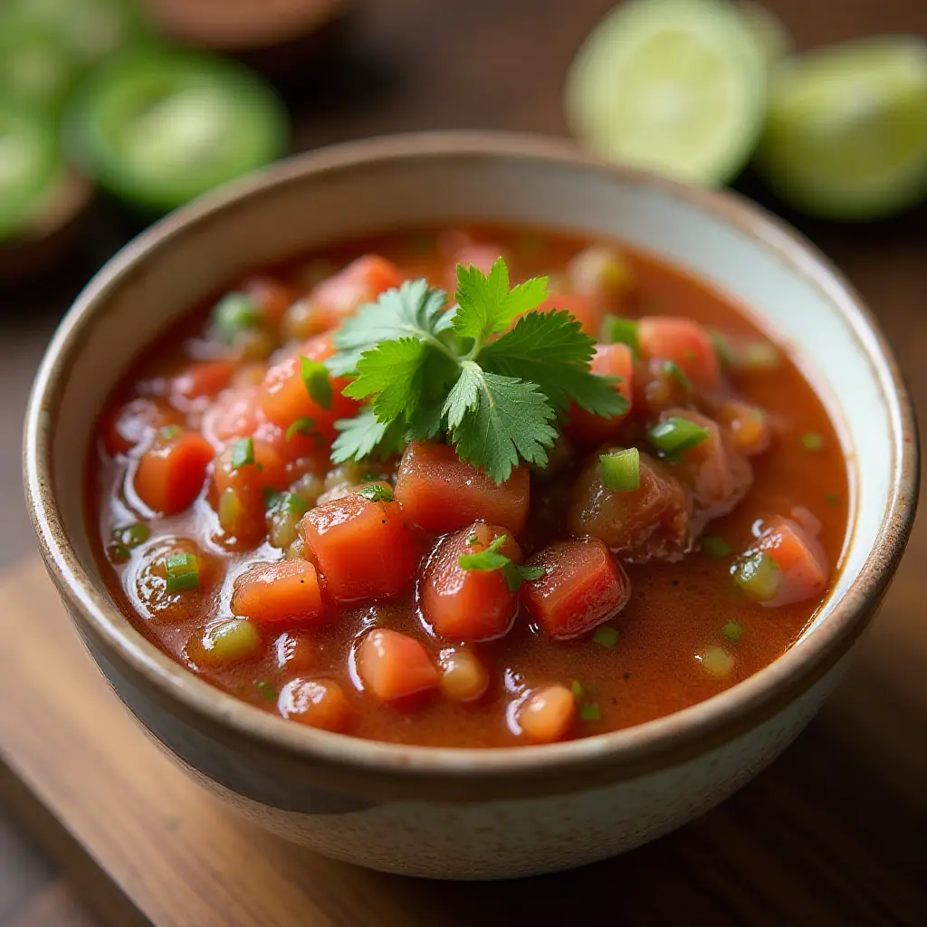 Jen's Fresh and Spicy Salsa