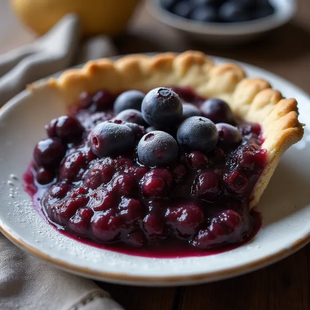 Frozen Blueberry Pie Filling