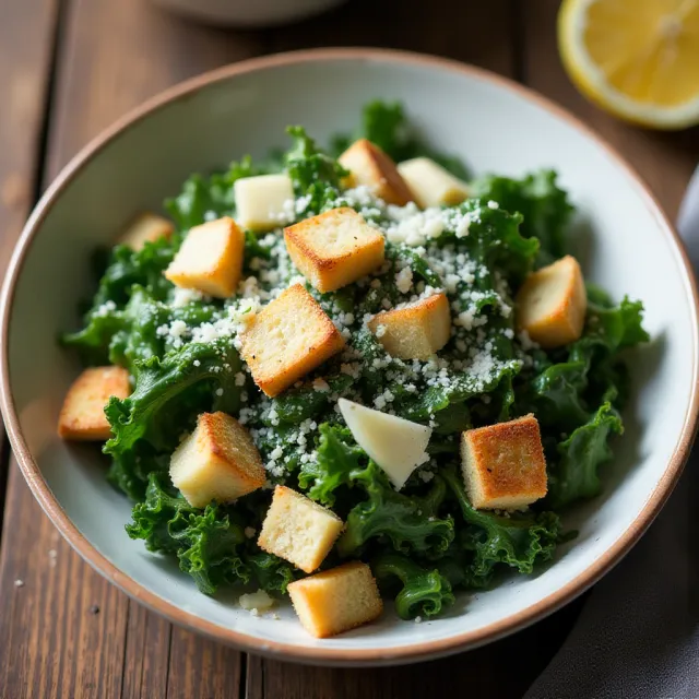 Kale Caesar Salad
