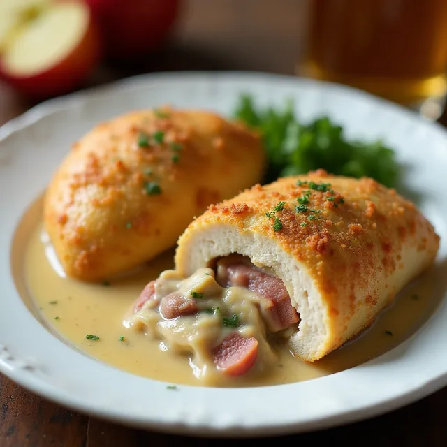 Stuffed Chicken Cordon Bleu