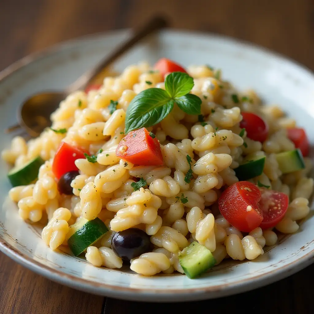 Greek Orzo Salad