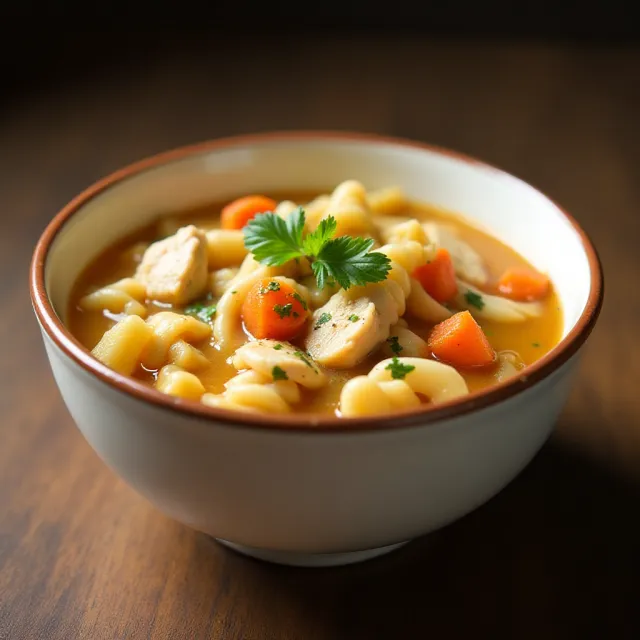 Chicken Rotini Soup