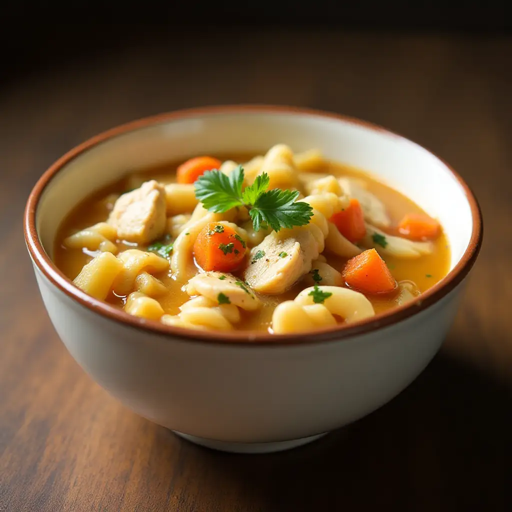Chicken Rotini Soup