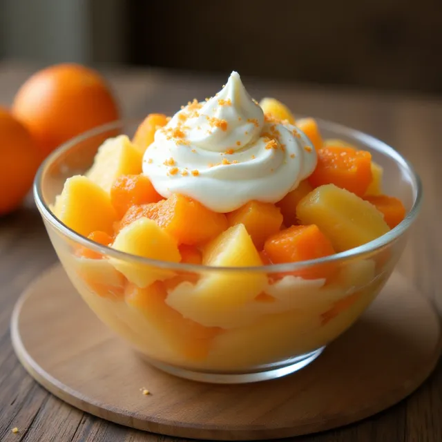 Orange Gelatin Salad