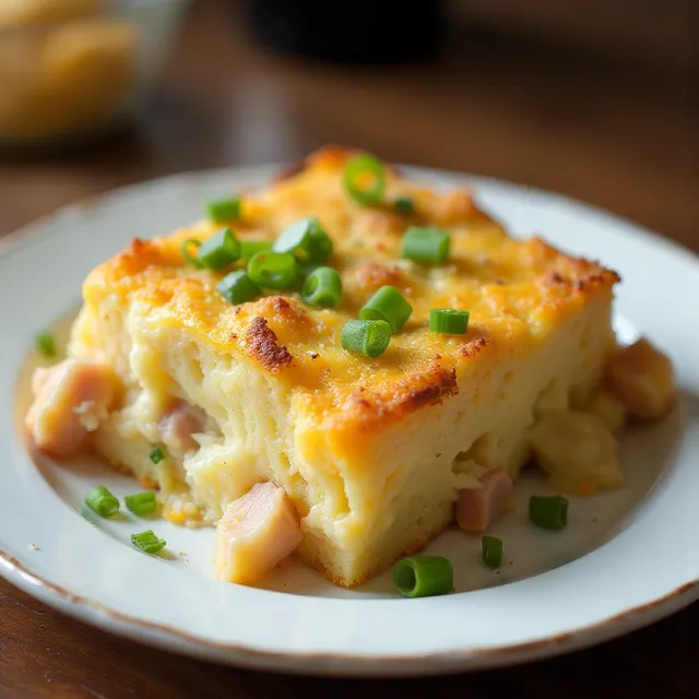 Wine and Cheese Strata