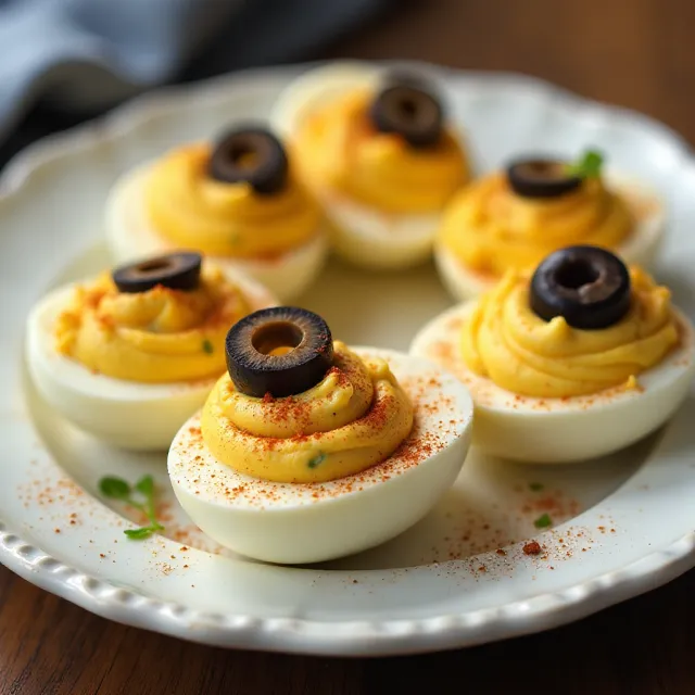 Spicy Deviled Eggs