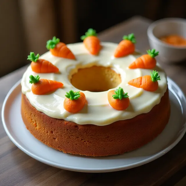 Swiss Almond Carrot Cake (Aargauer Rueblitorte)